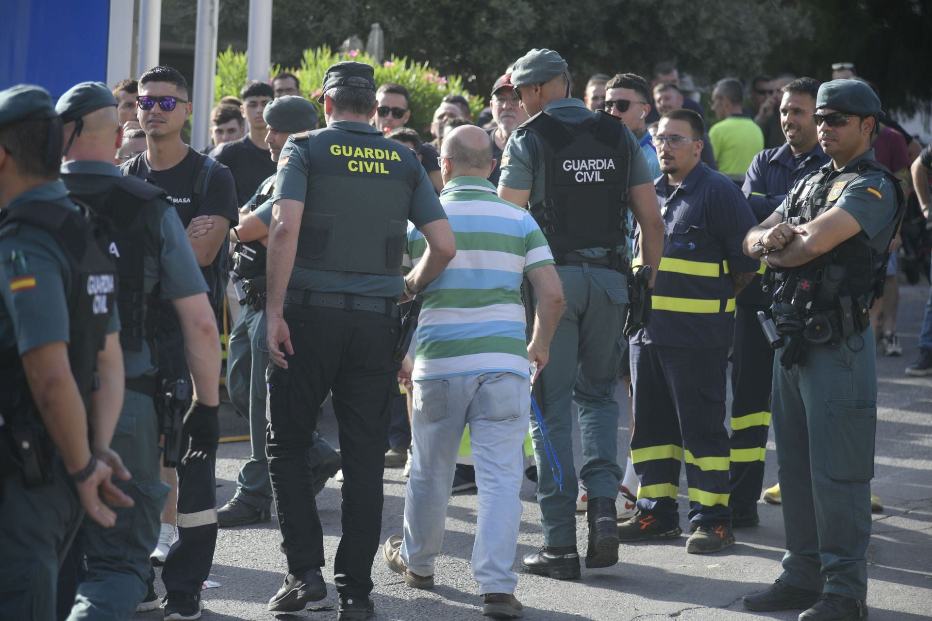 En imágenes, la huelga de los trabajadores de Navantia en Cartagena