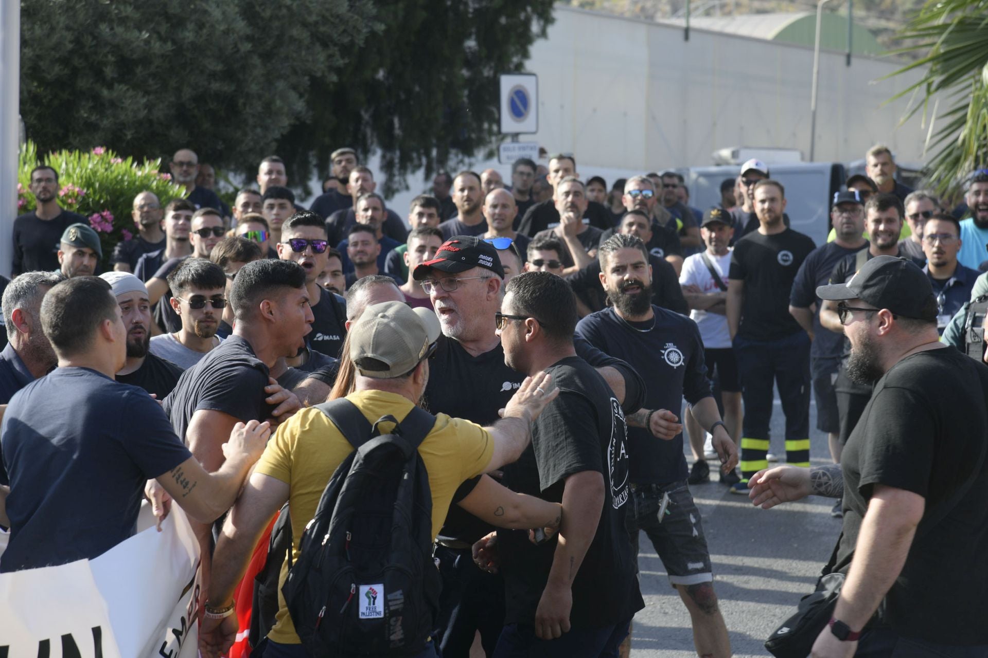 En imágenes, la huelga de los trabajadores de Navantia en Cartagena