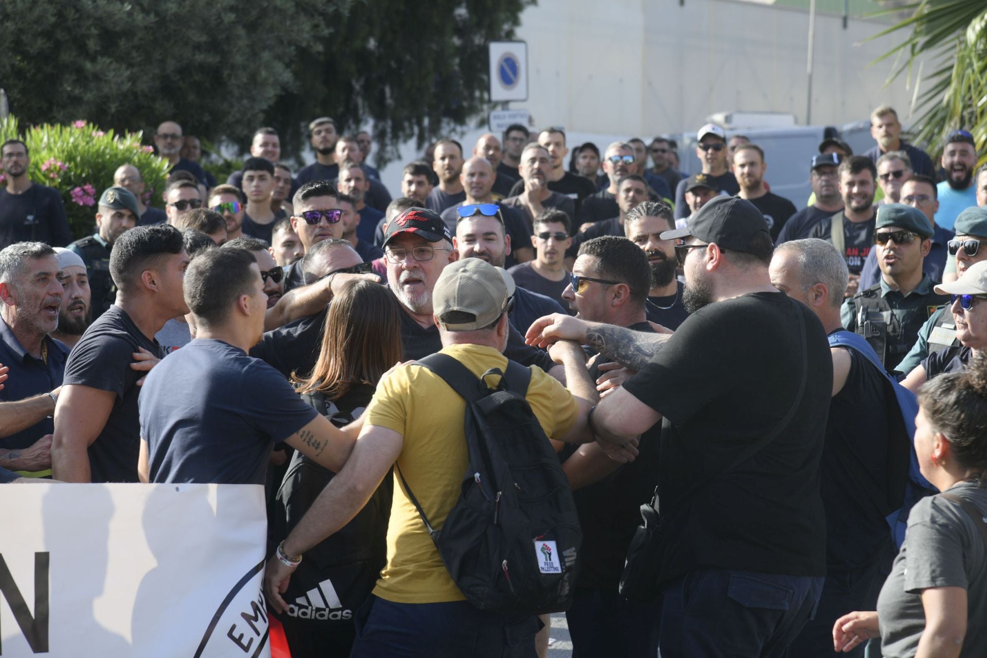 En imágenes, la huelga de los trabajadores de Navantia en Cartagena