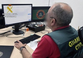 Un agente de la Guardia Civil, en una imagen de archivo.