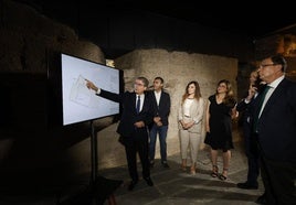 Un momento de la presentación, este martes, del proyecto para el centro Madina Mursiya.
