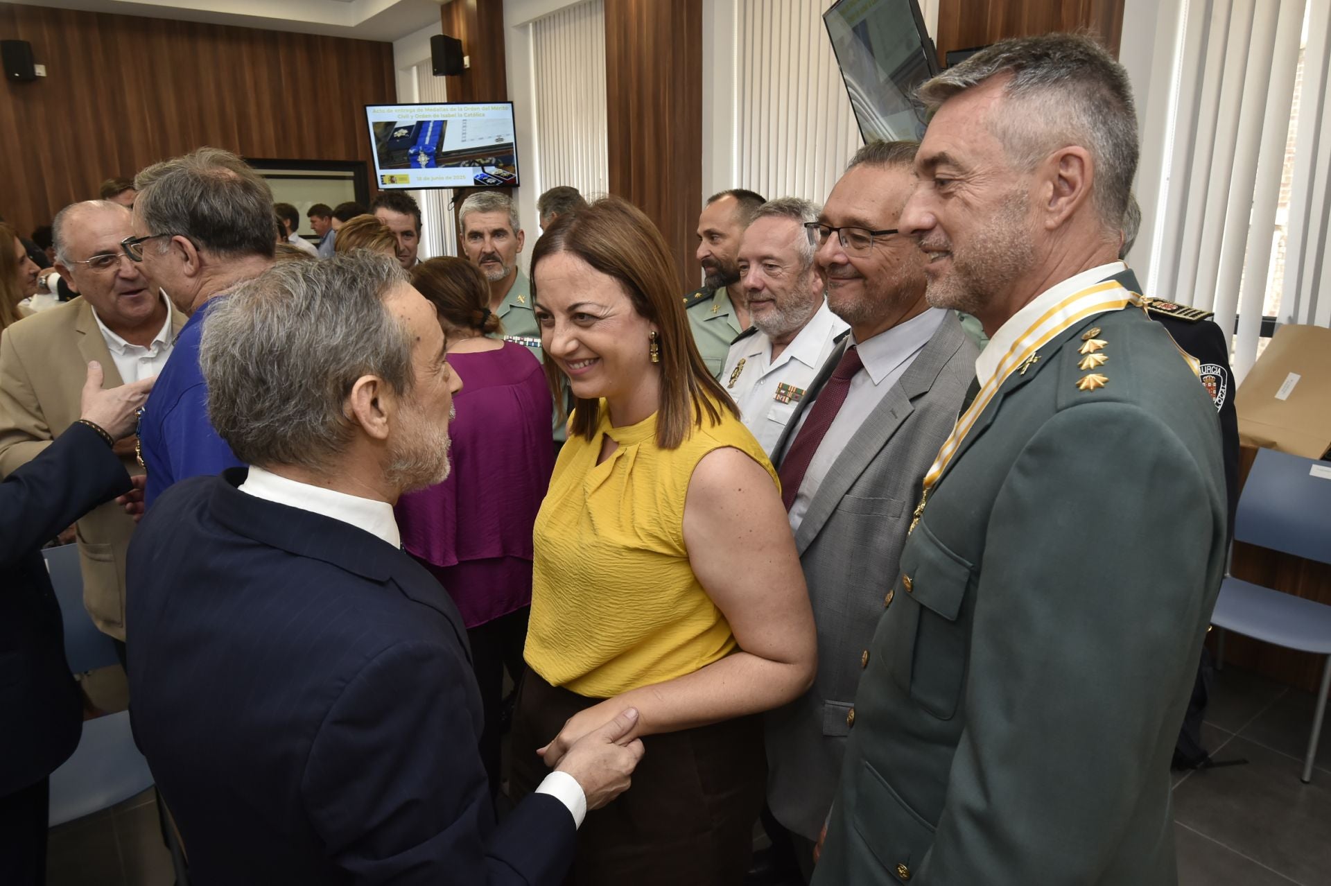 La entrega de medallas de la Orden del Mérito Civil e Isabel la Católica, en imágenes