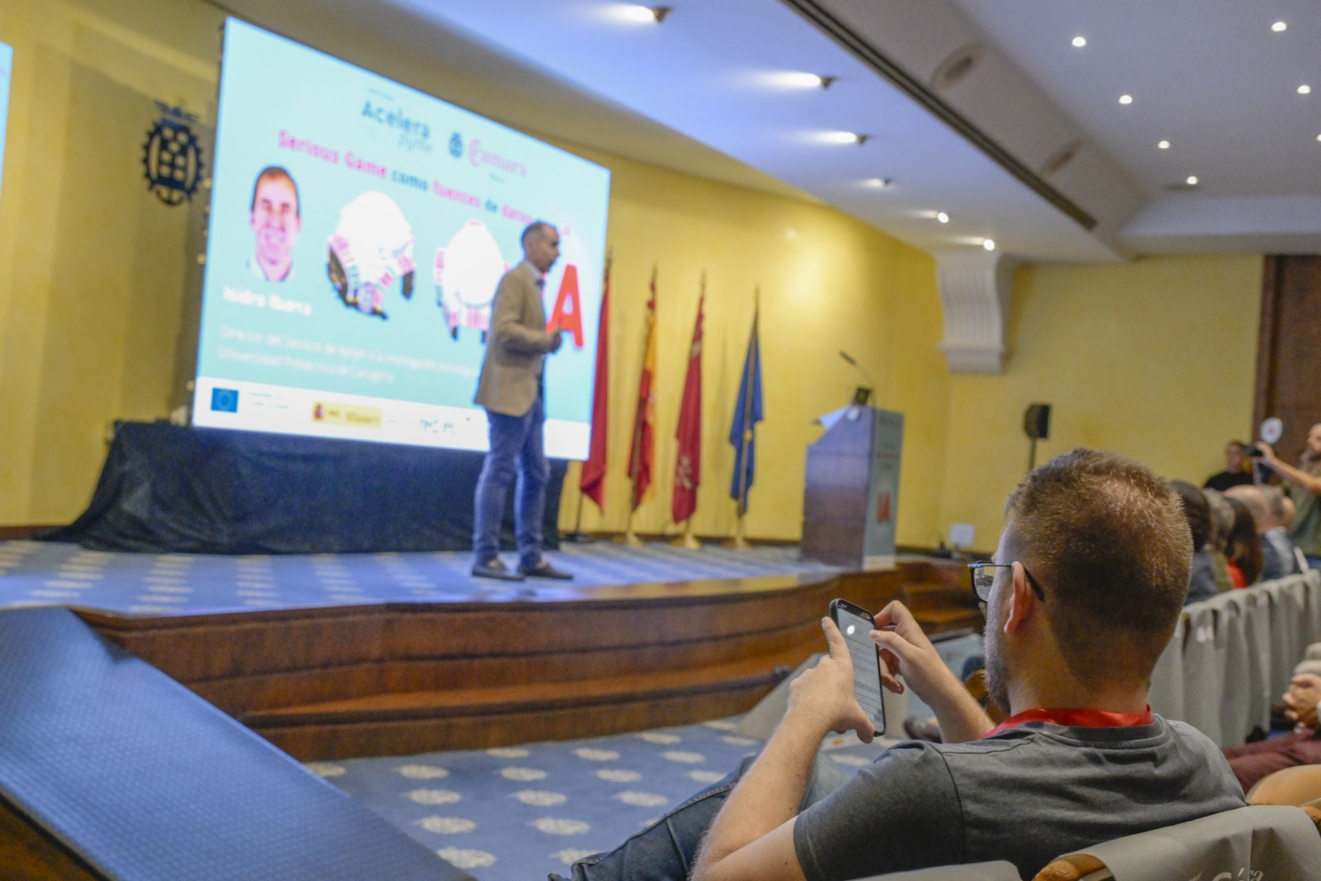 El evento sobre inteligencia artificial en la Cámara de Comercio de Murcia, en imágenes