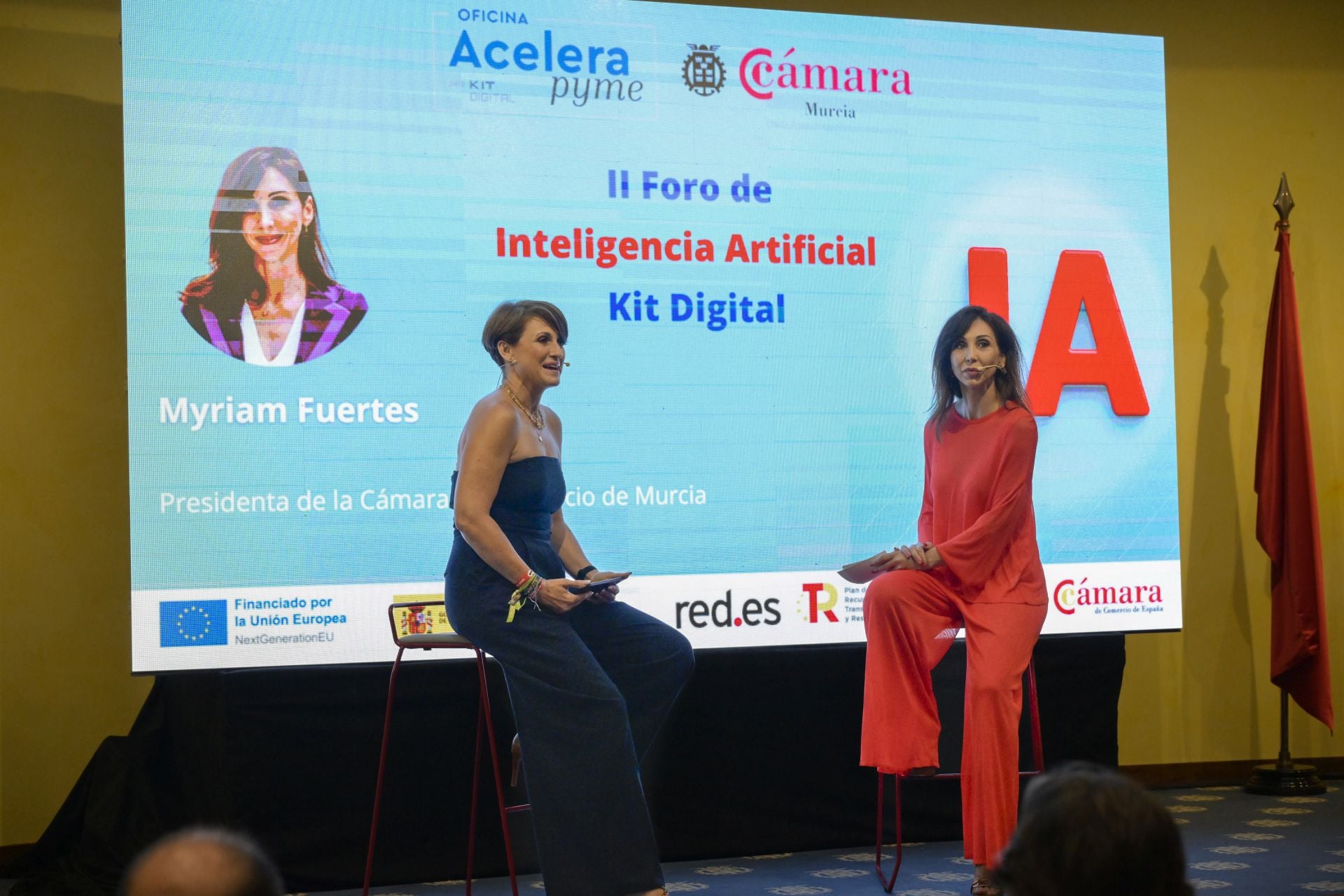El evento sobre inteligencia artificial en la Cámara de Comercio de Murcia, en imágenes