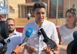 Andrés Torres, viceportavoz del PSRM, este jueves.