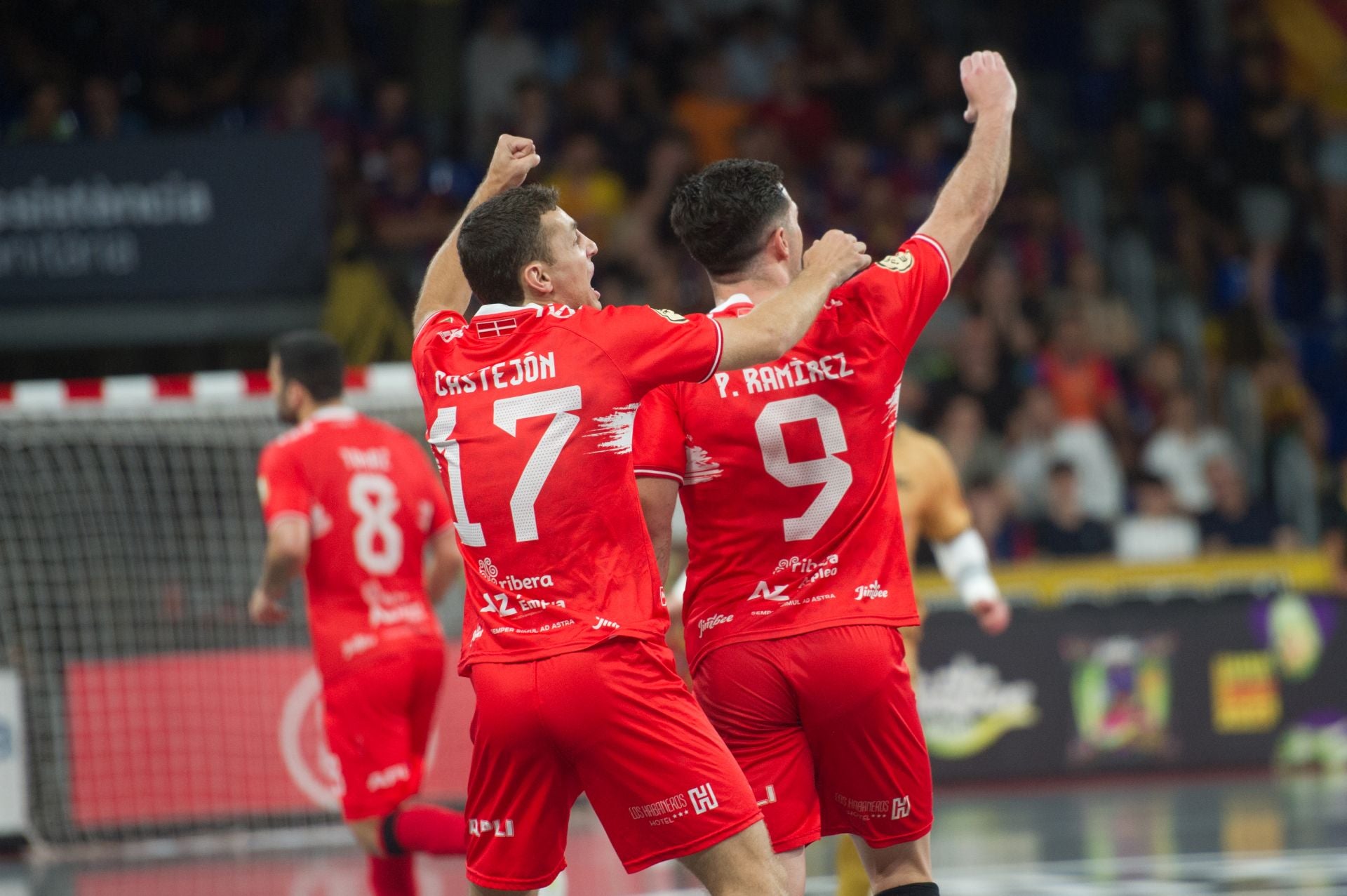 Las imágenes del Barcelona-Jimbee (2-3)