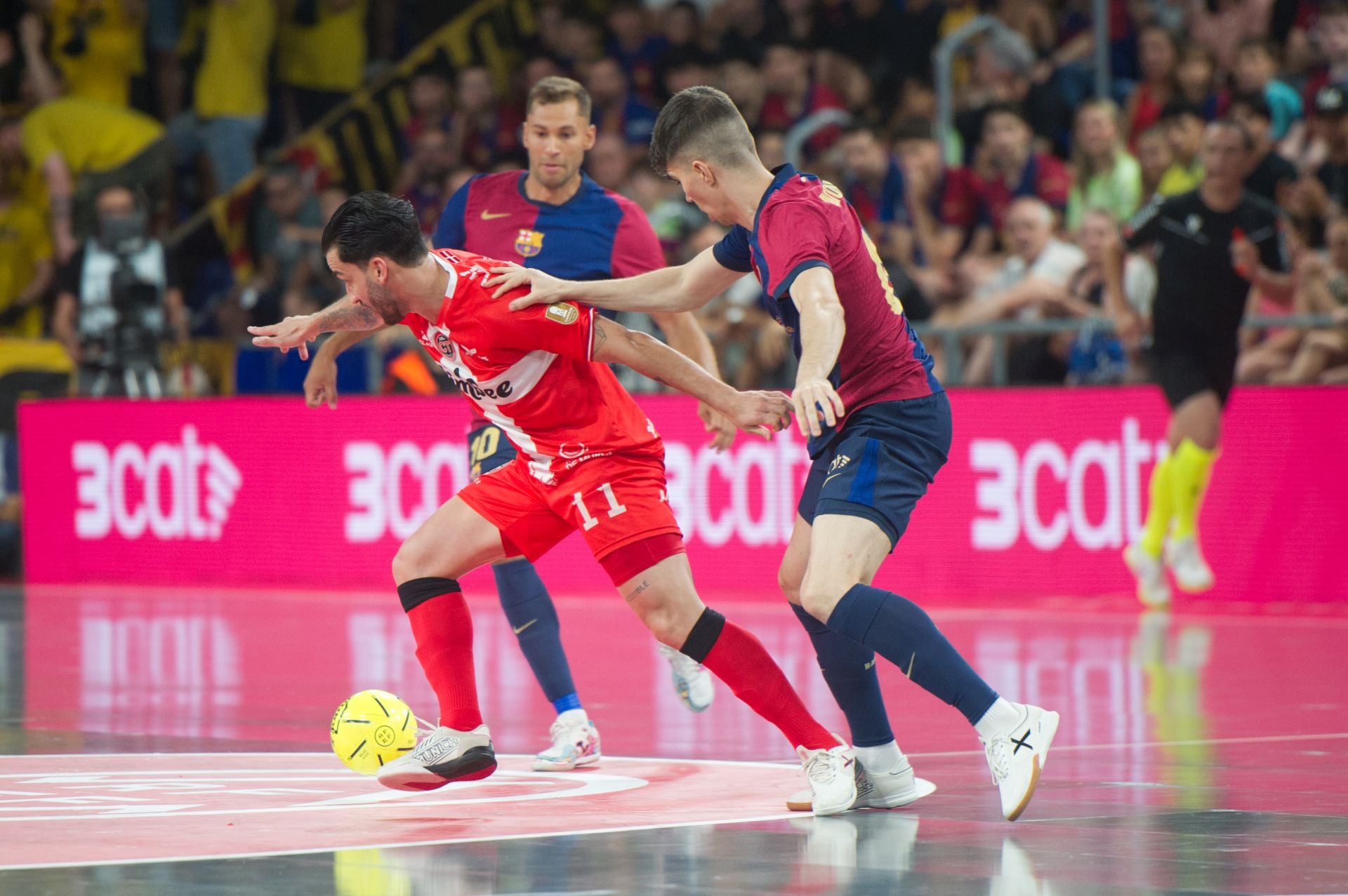 Las imágenes del Barcelona-Jimbee (2-3)