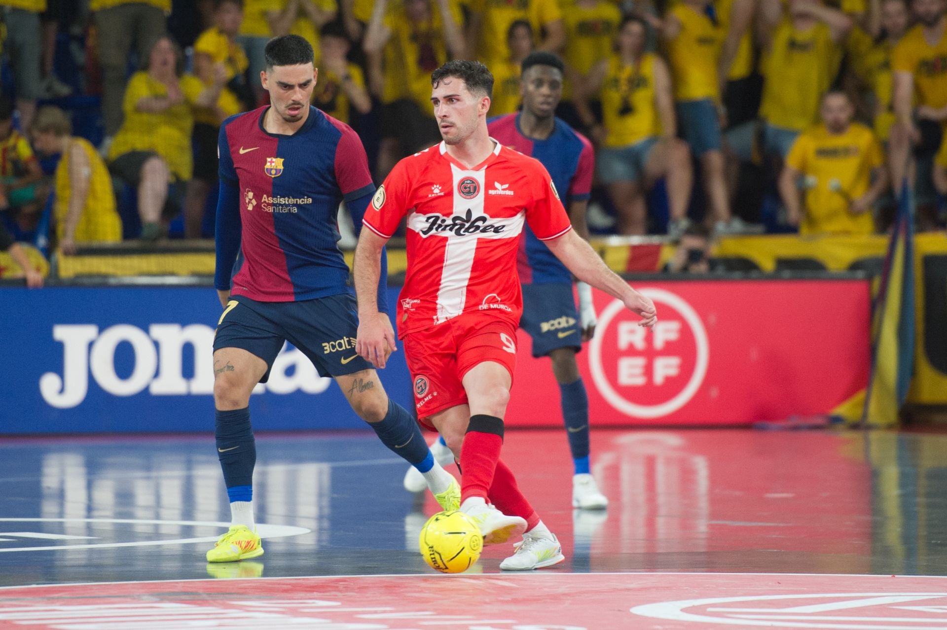 Las imágenes del Barcelona-Jimbee (2-3)