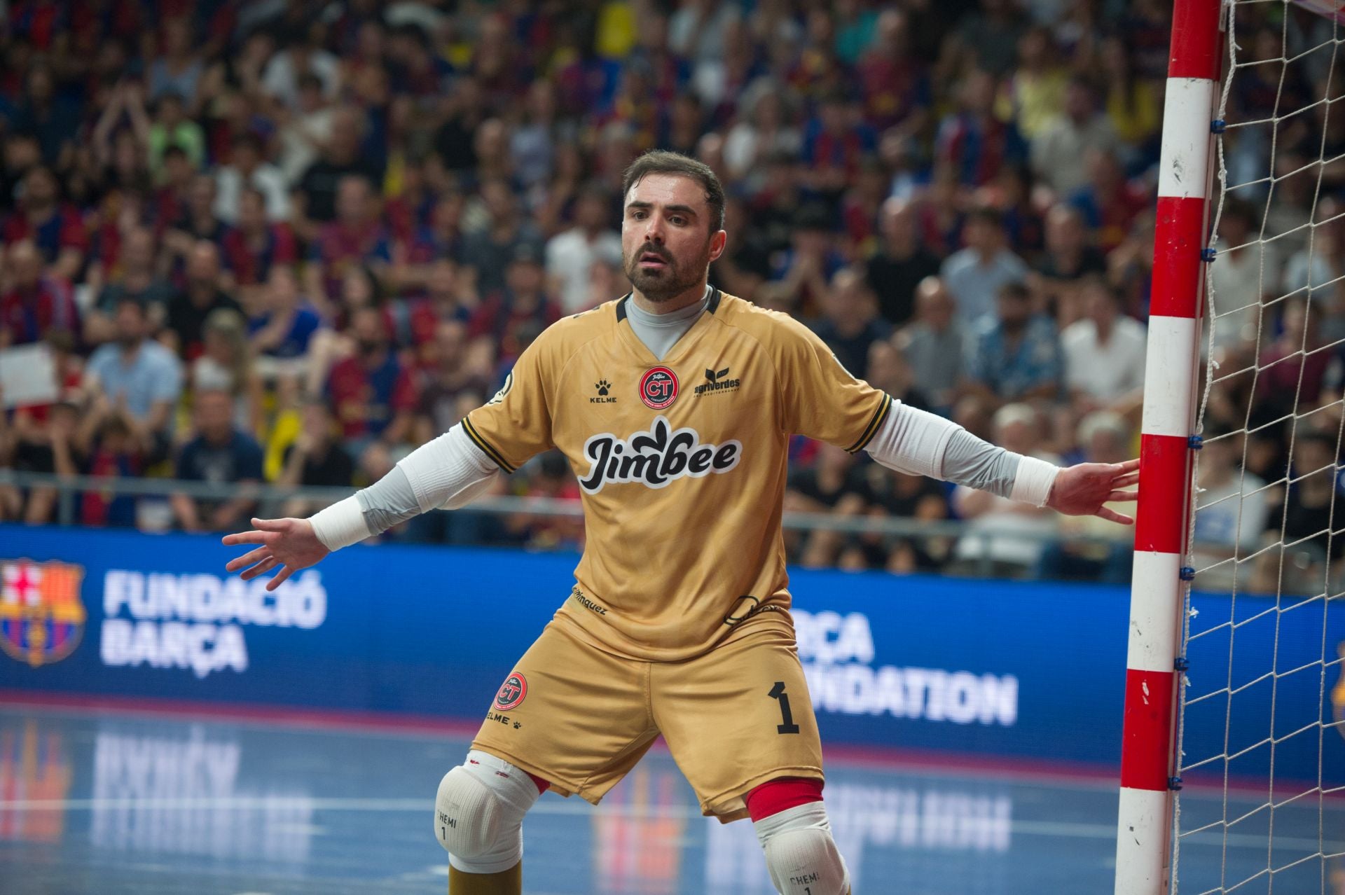 Las imágenes del Barcelona-Jimbee (2-3)