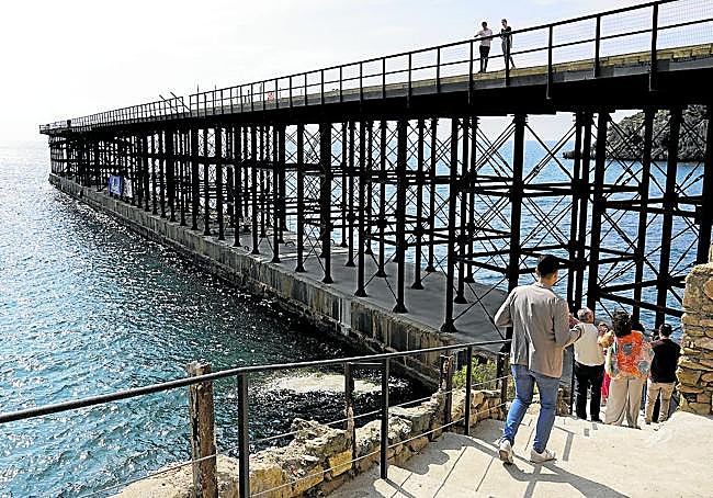 Embarcadero del Hornillo. Es uno de los lugares con más encanto del litoral de la Región de Murcia y del que disfrutaron los célebres periodistas.