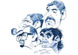 'Las Cuatro Plumas' (que son cinco) de Águilas