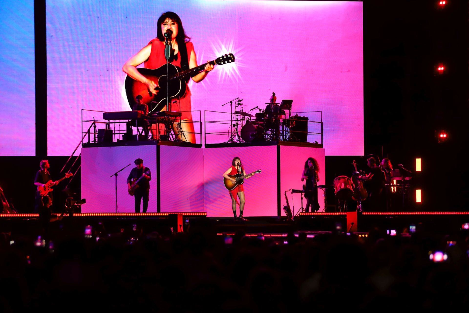 El concierto de Amaral en Murcia, en imágenes