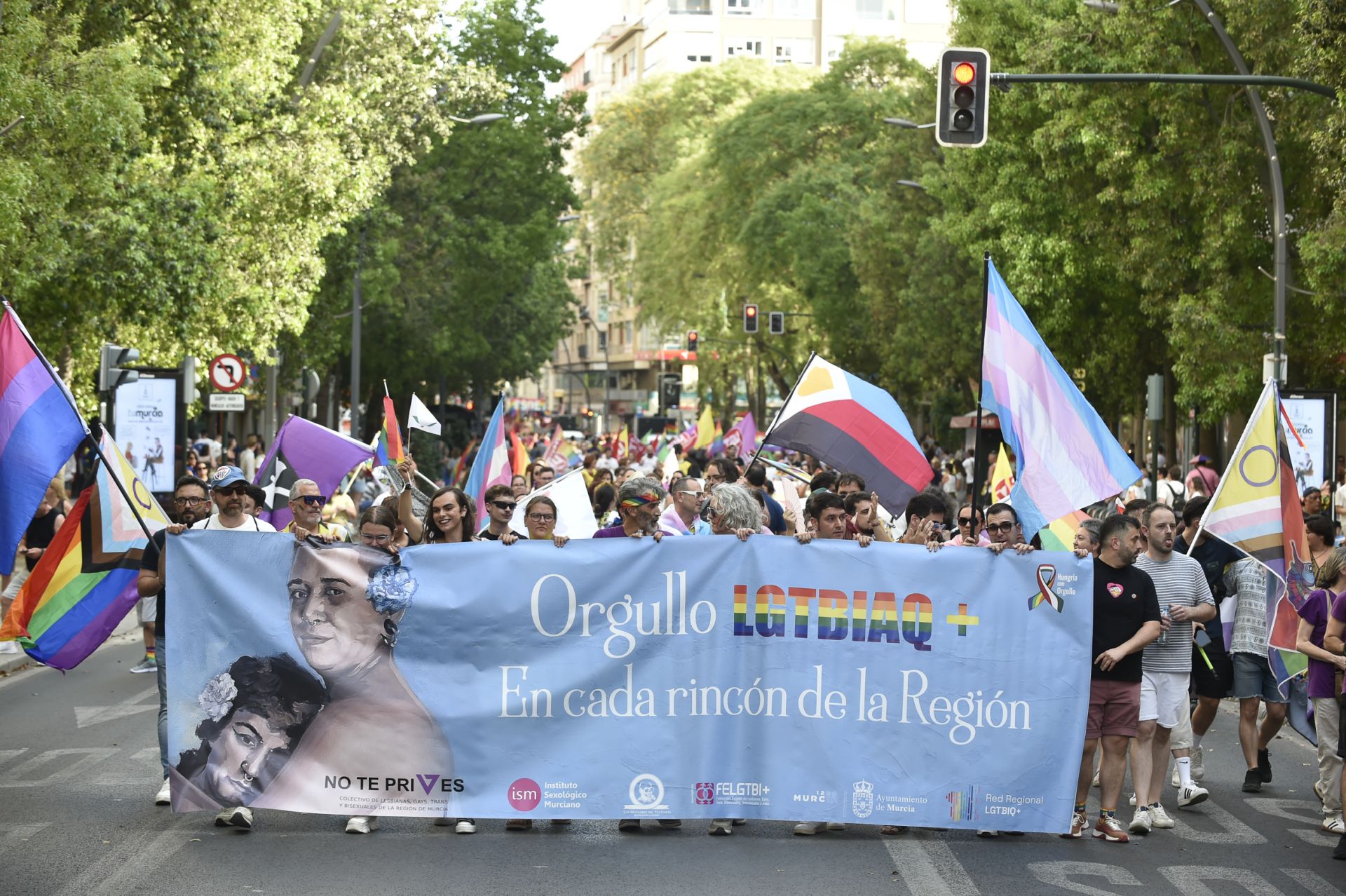 En imágenes, el desfile del Orgullo en Murcia
