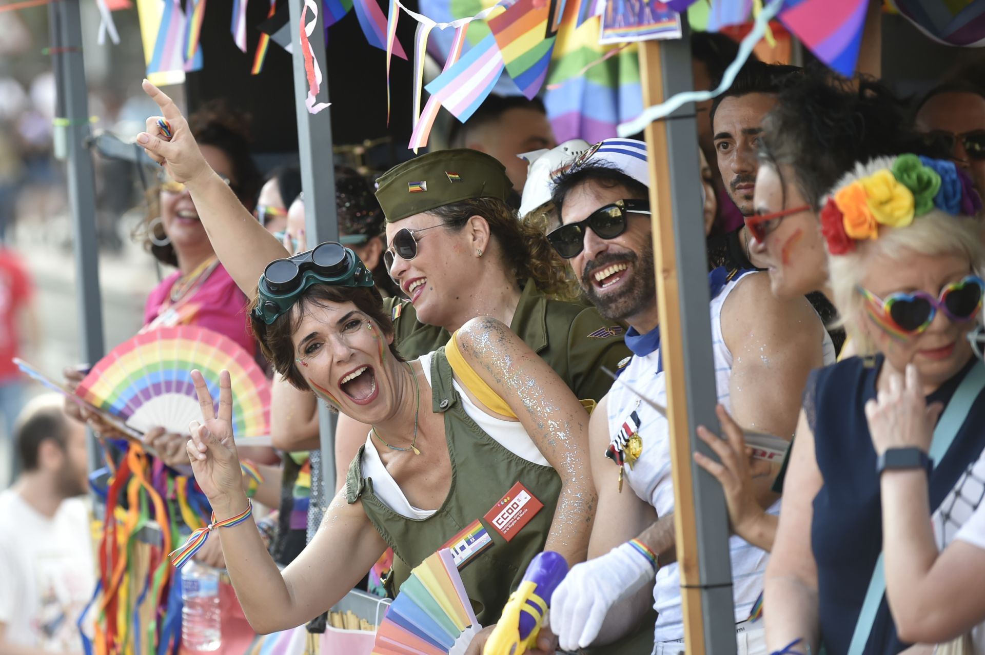 En imágenes, el desfile del Orgullo en Murcia