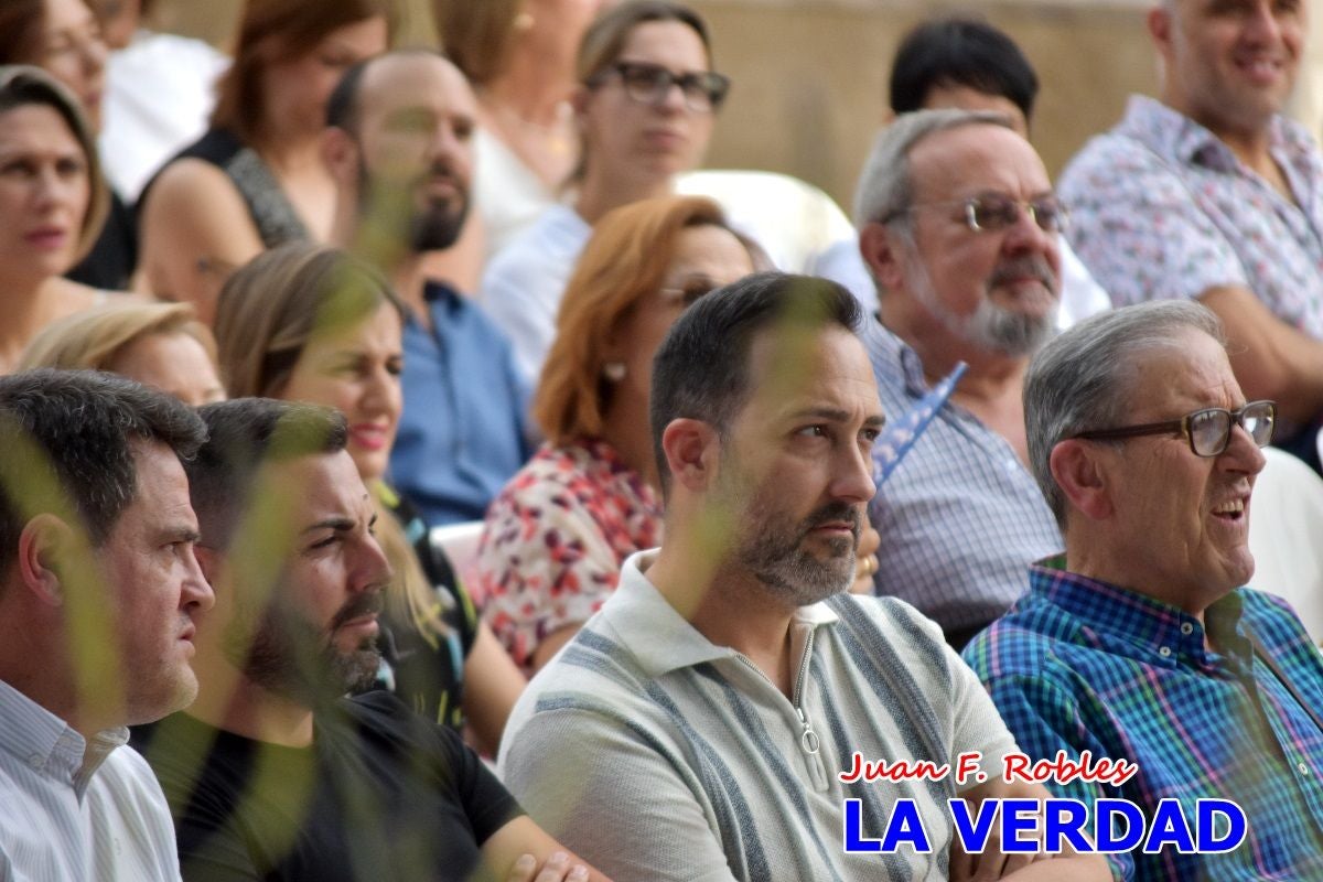 Imágenes de la presentación de «Forjando el mañana» en la Feria del Libro de Caravaca