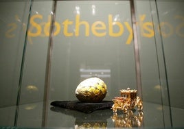 Huevo de Fabergé.