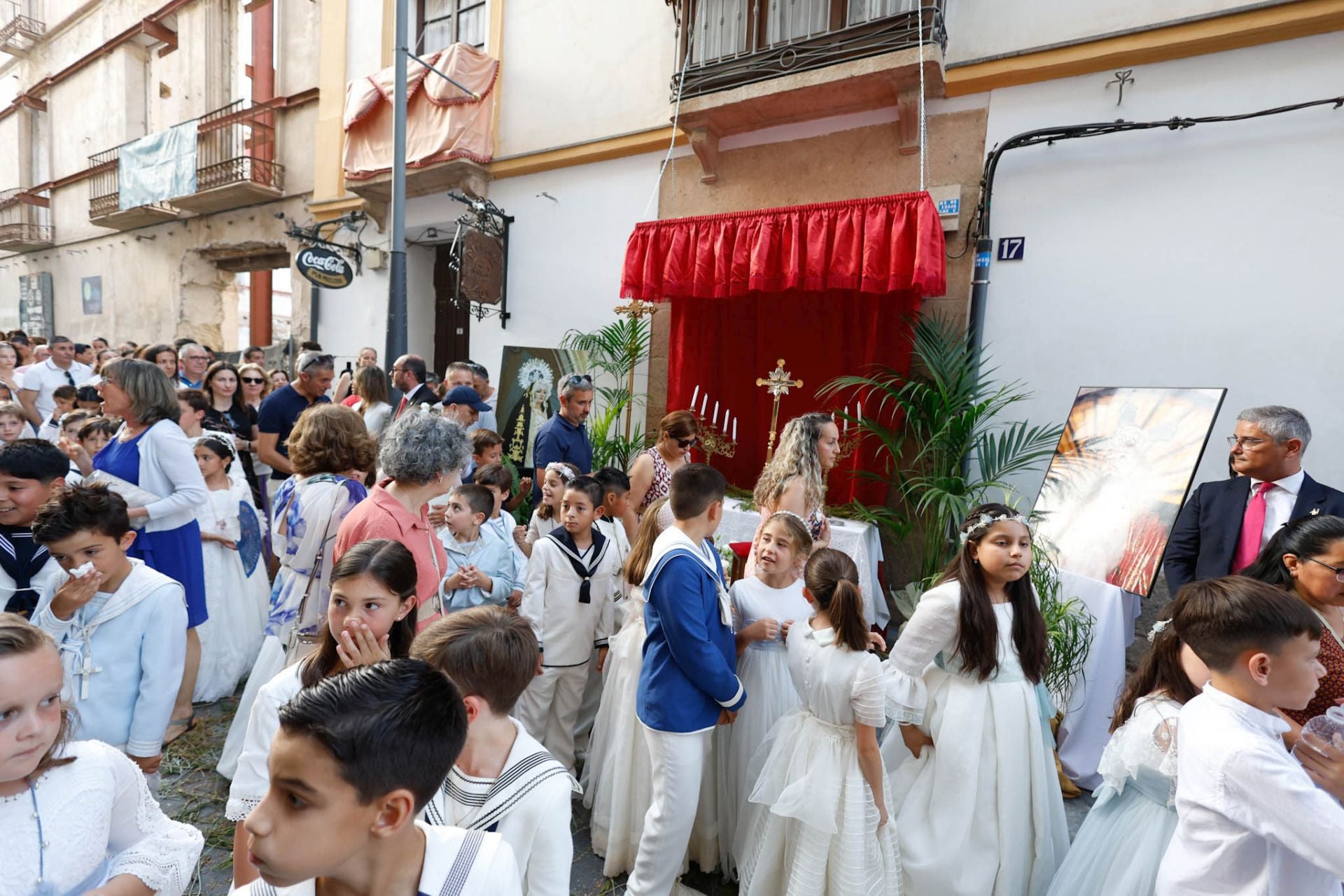 El Corpus llena de tradición el casco viejo de Lorca