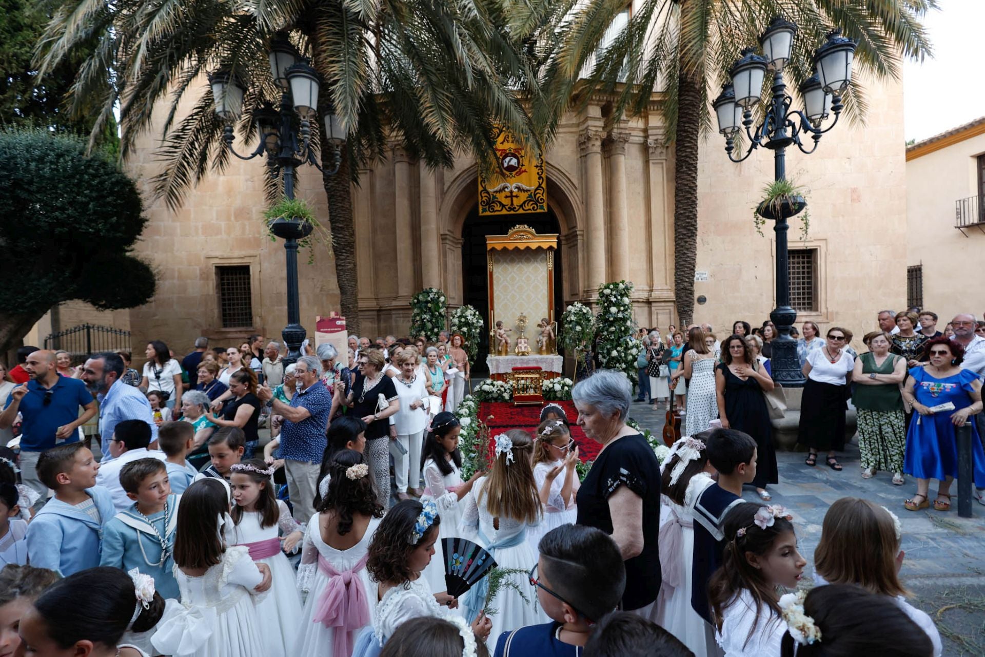 El Corpus llena de tradición el casco viejo de Lorca