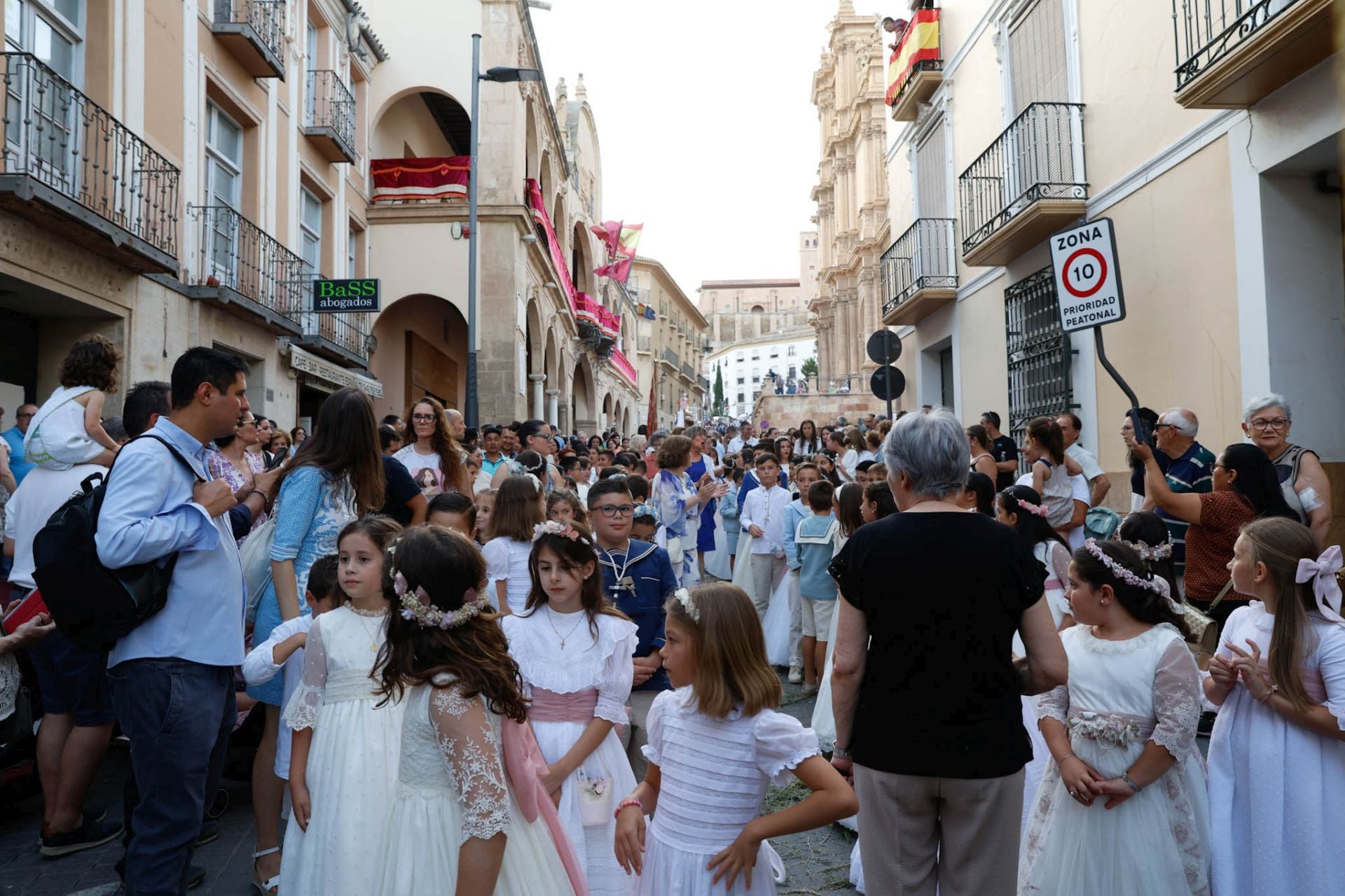 El Corpus llena de tradición el casco viejo de Lorca