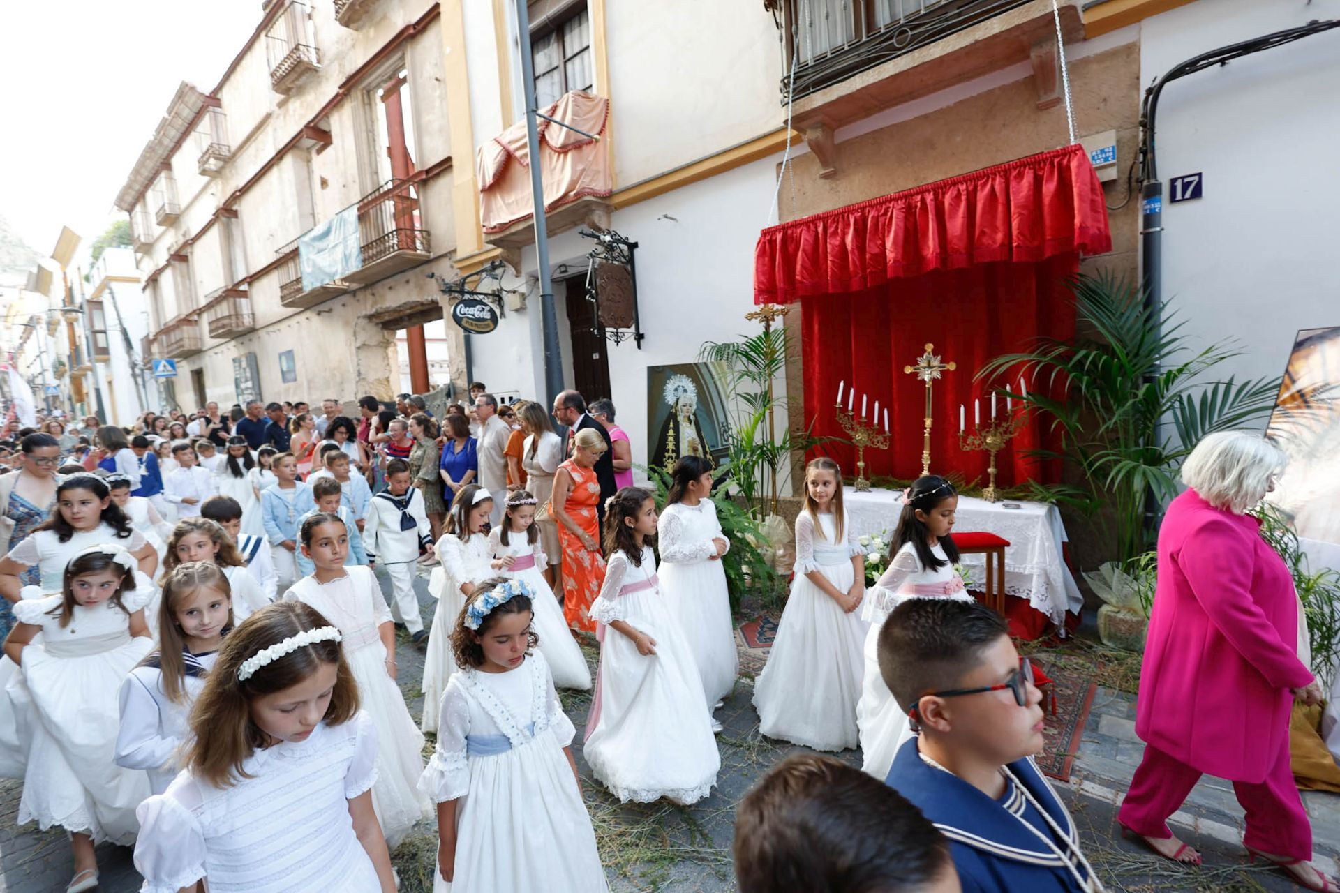 El Corpus llena de tradición el casco viejo de Lorca