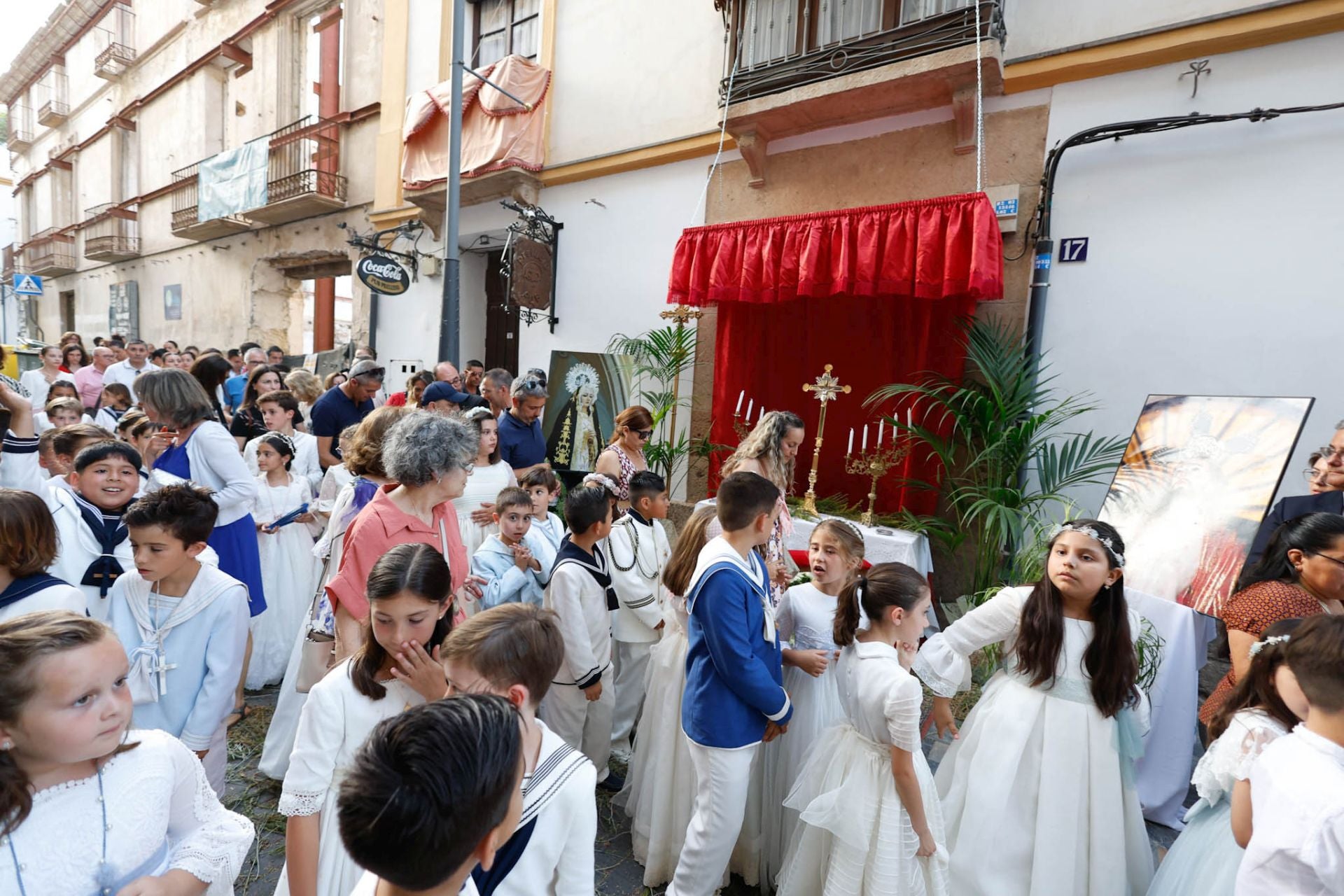 El Corpus llena de tradición el casco viejo de Lorca
