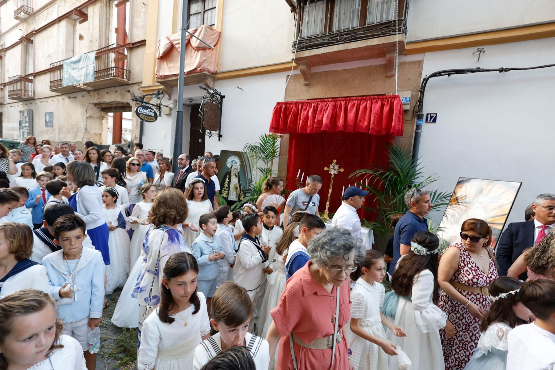 El Corpus llena de tradición el casco viejo de Lorca
