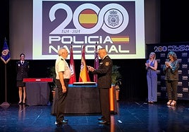 Antonio Navarro durante su toma de posesión.