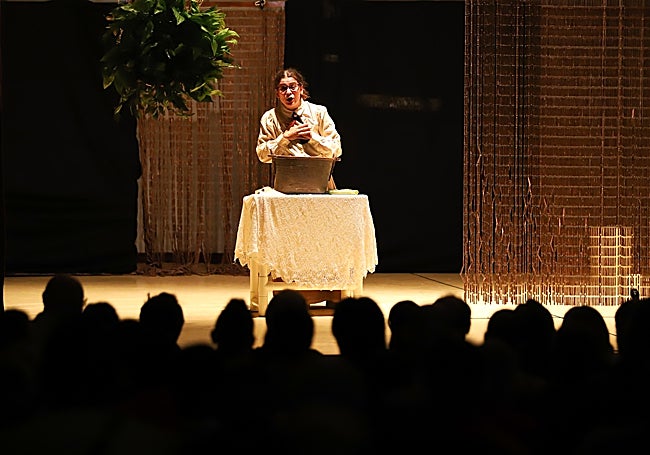 Representación de 'Josefina' en la cárcel de Campos del Río.