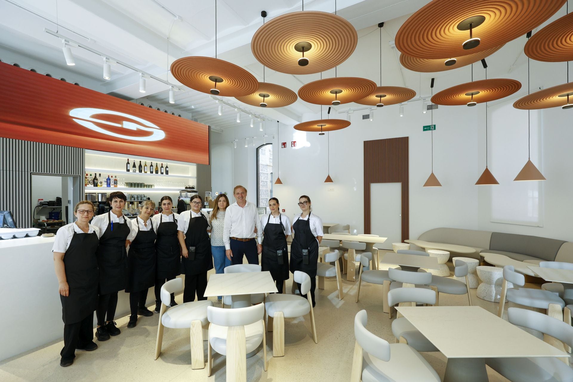 La nueva cafetería de la Cárcel Vieja de Murcia, en imágenes