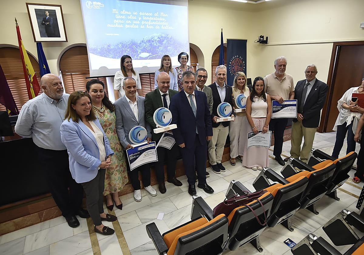 La entrega de Premios Carbono Azul celebrada este martes.