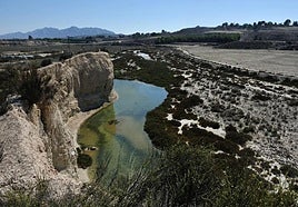 Panorámica de un tramo de Rambla Salada, en una imagen de archivo.