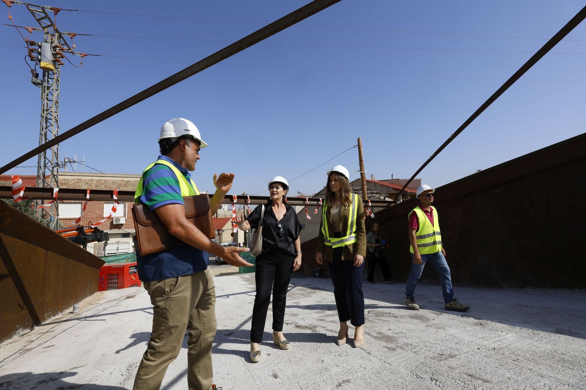 Las obras del puente de El Raal de Murcia, en imágenes