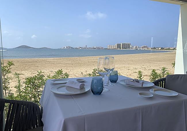 Una mesa del restaurante Maloca.