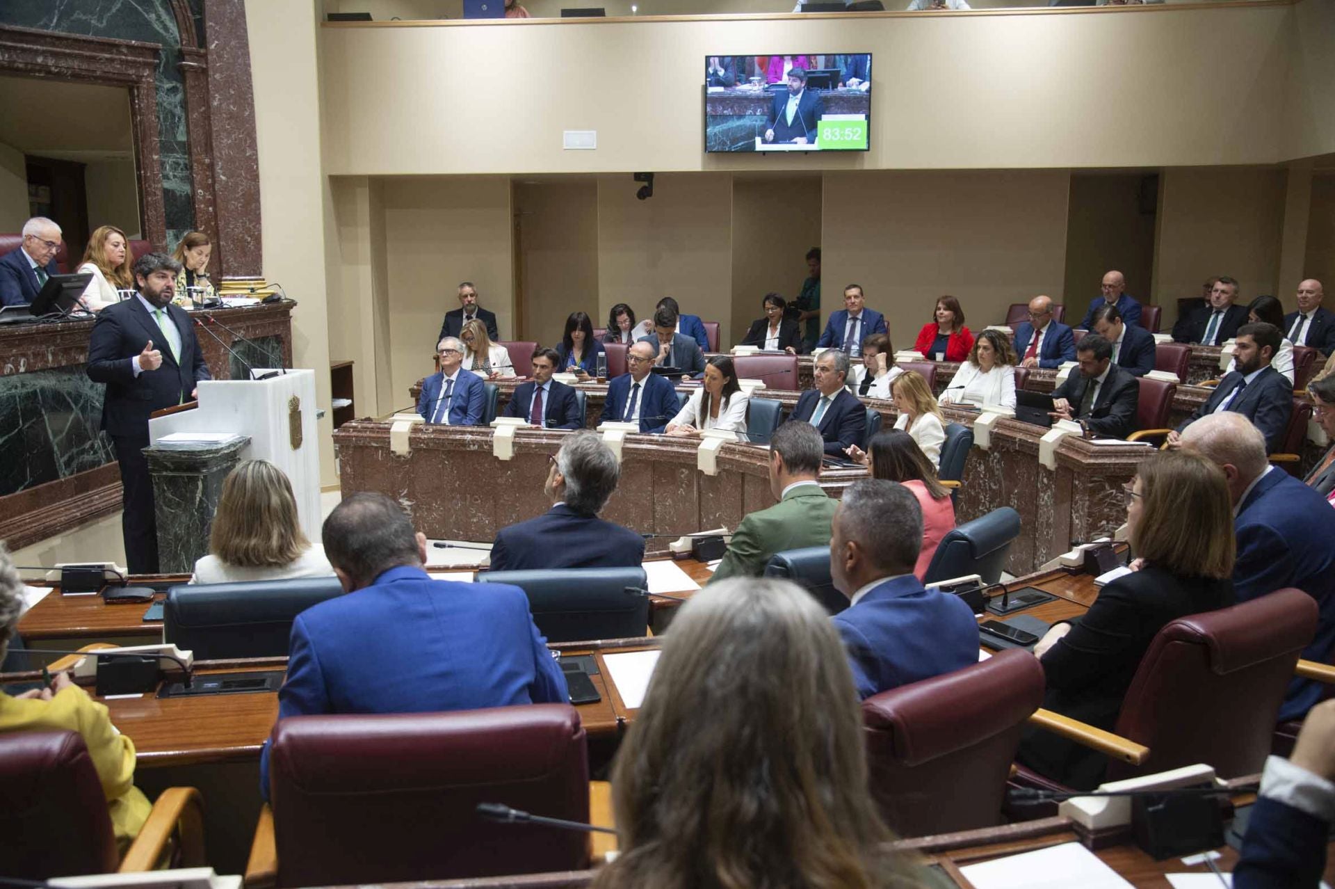 La primera jornada del Debate del Estado de la Región, en imágenes