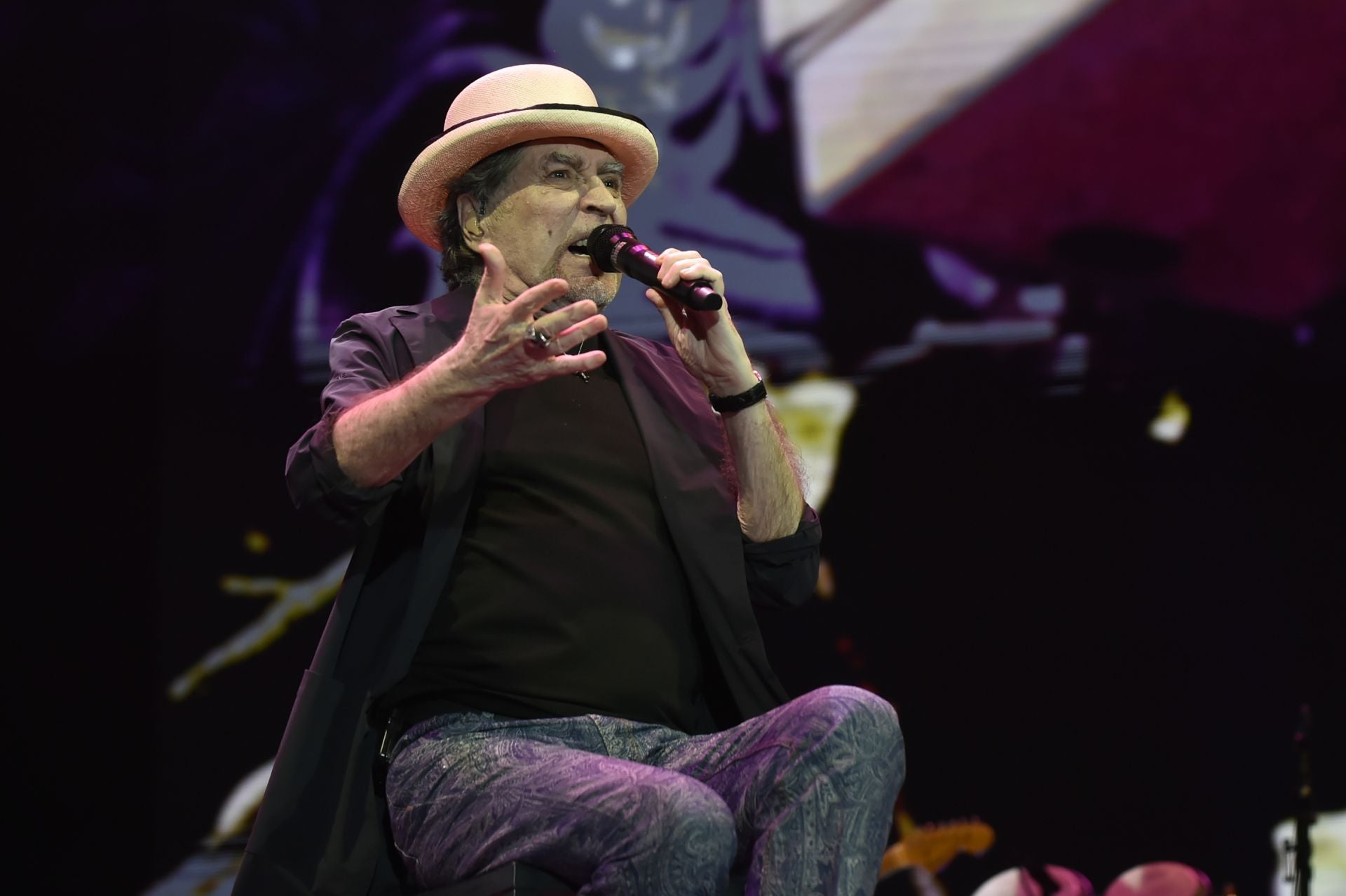 Concierto de Joaquín Sabina en Murcia, en imágenes