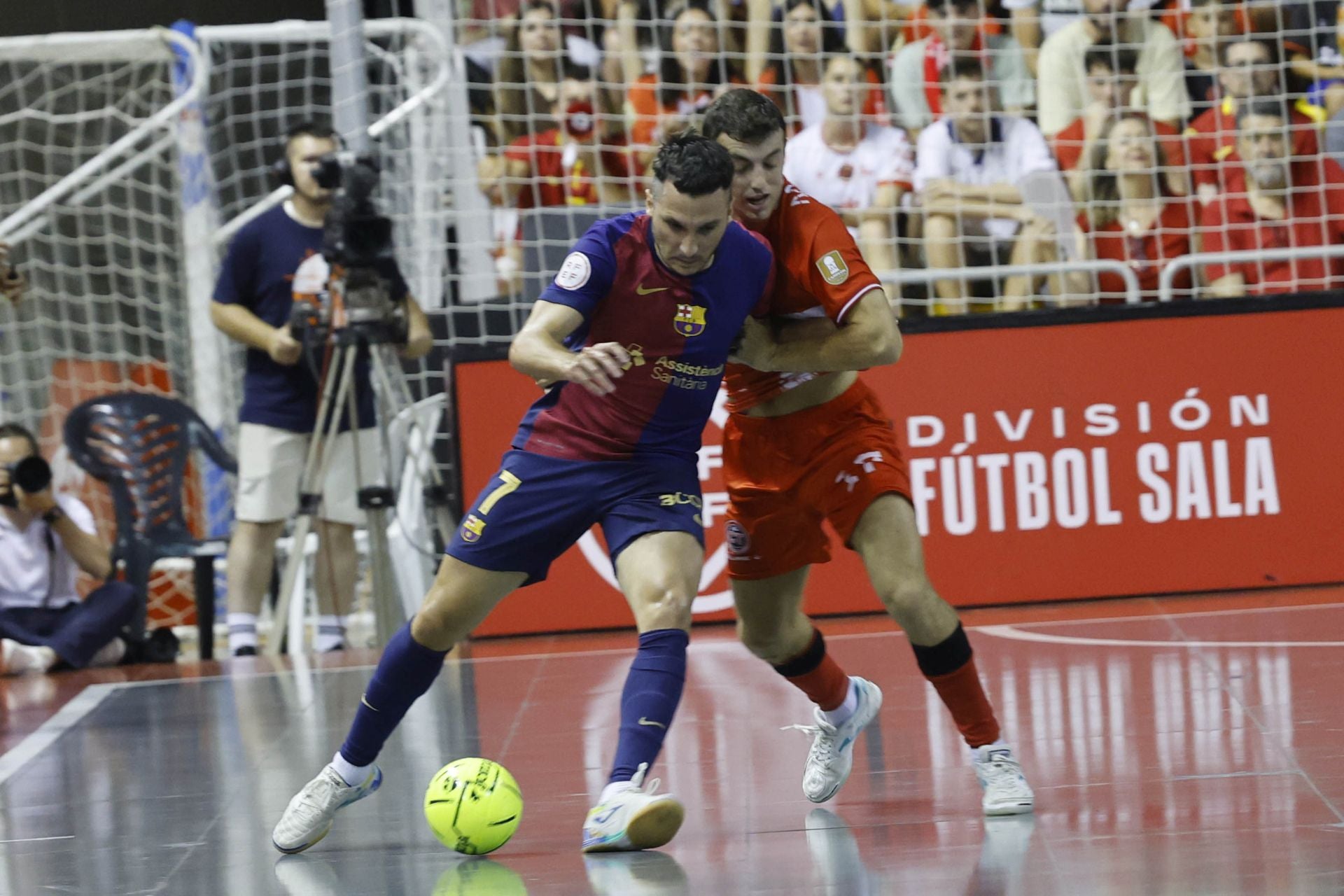 La victoria del Jimbee ante el Barcelona, en imágenes