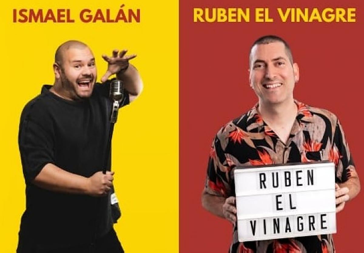 Ismael Galán y Rubén el Vinagre.