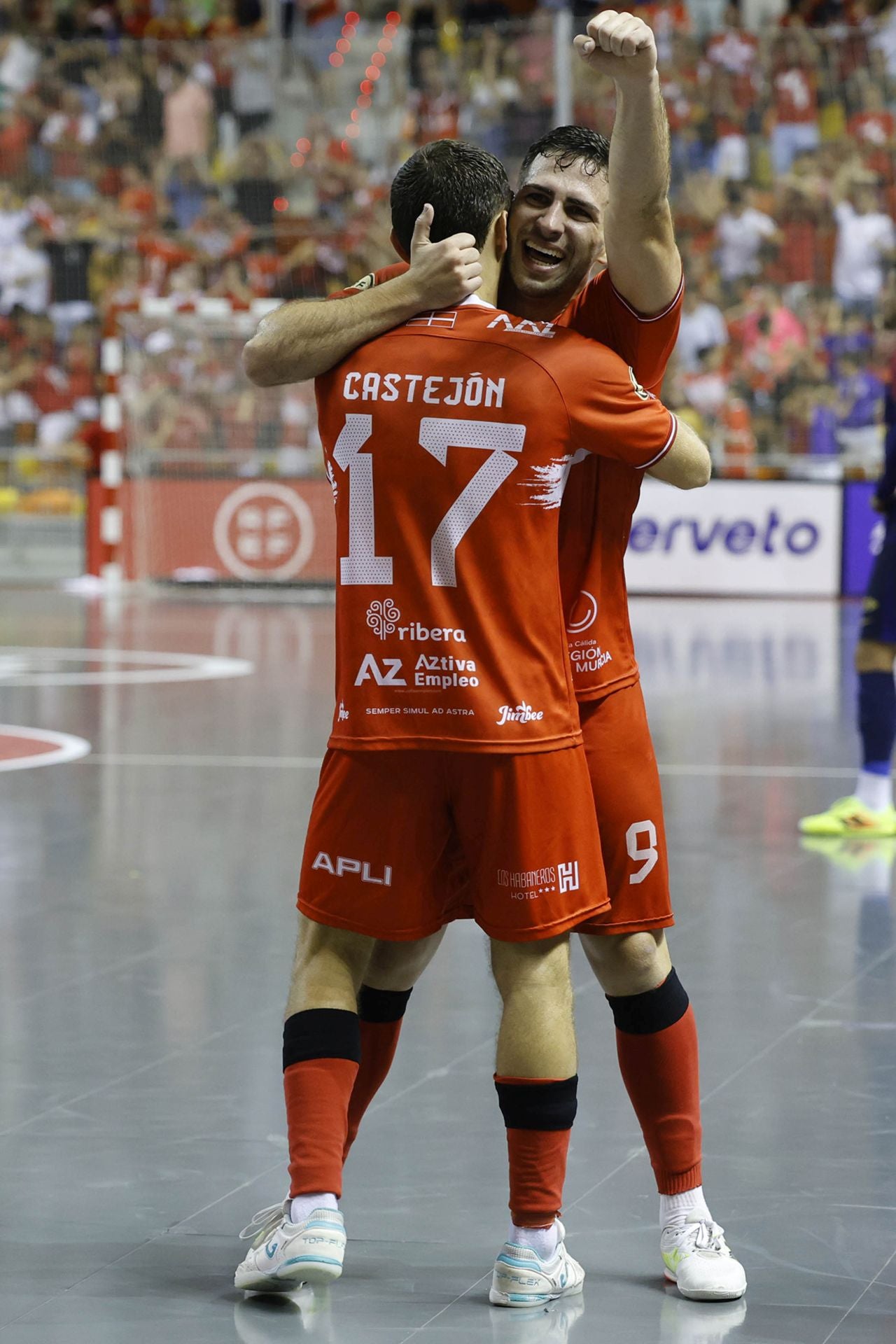 La victoria del Jimbee ante el Barcelona, en imágenes