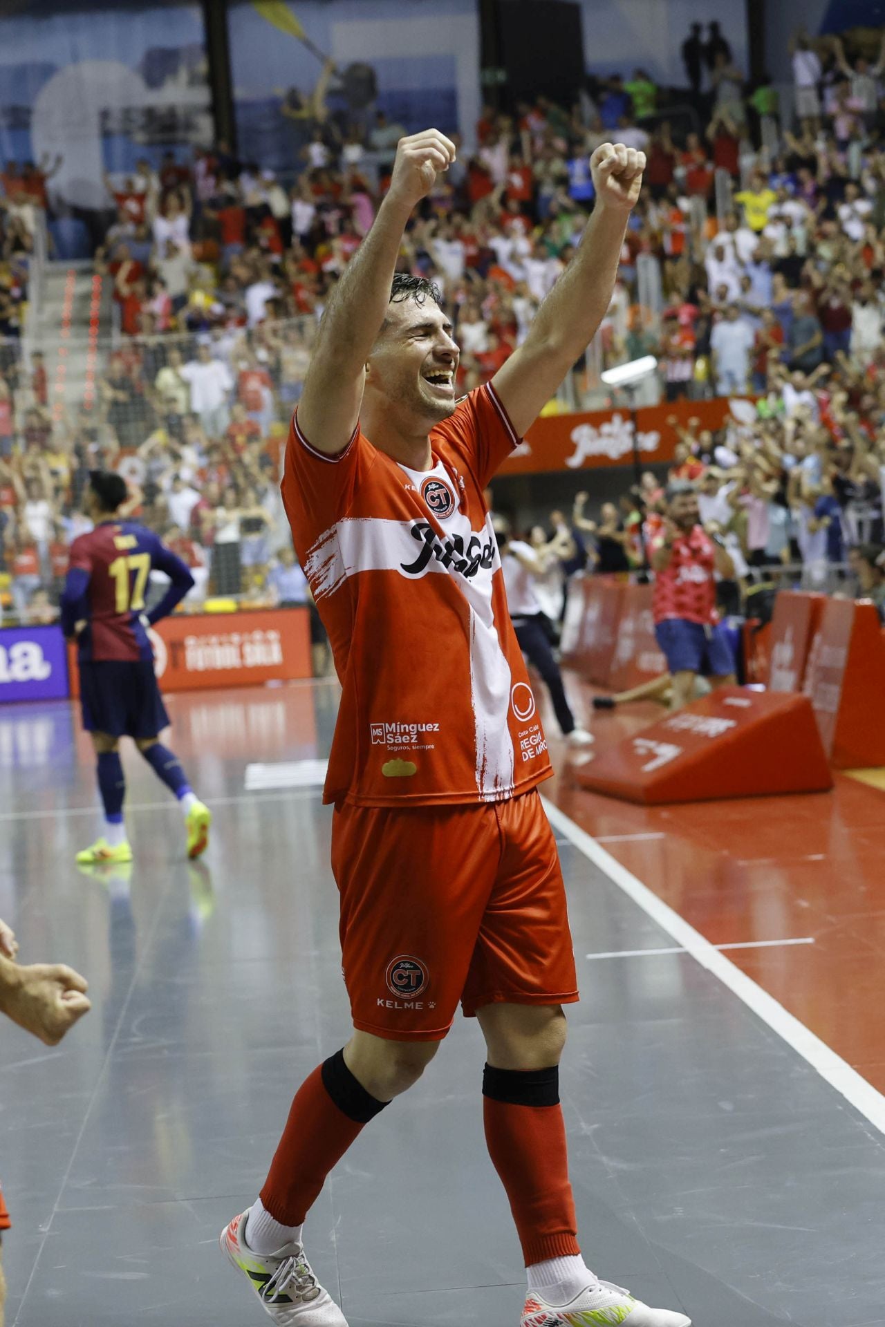 La victoria del Jimbee ante el Barcelona, en imágenes