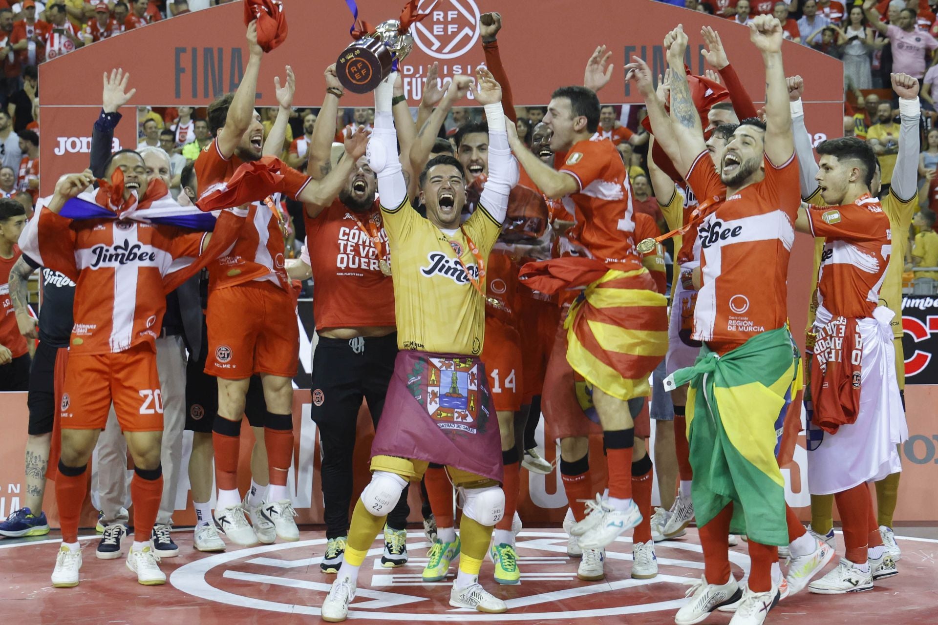 La victoria del Jimbee ante el Barcelona, en imágenes