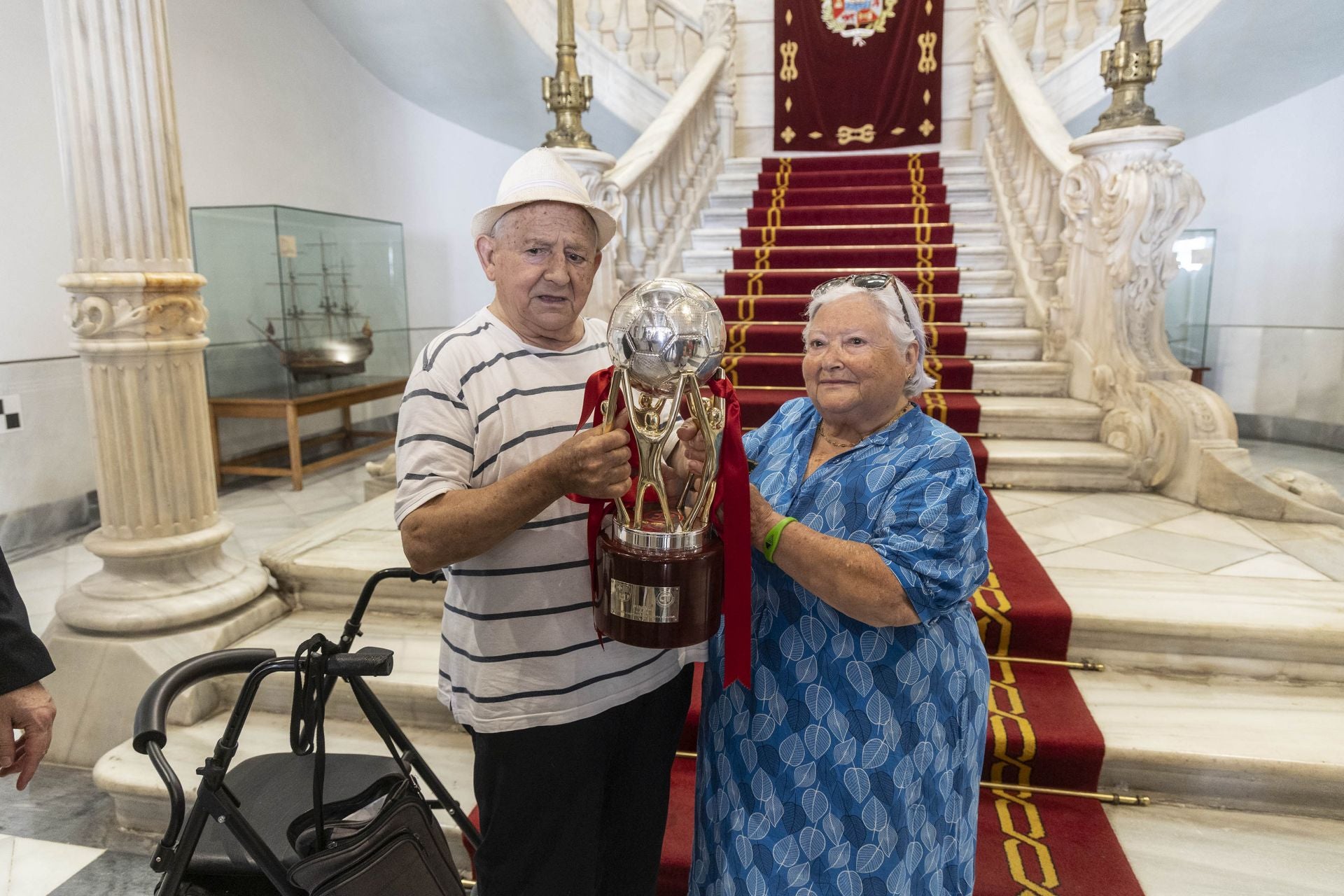 Recepción en el Ayuntamiento de Cartagena al Jimbee campeón, en imágenes