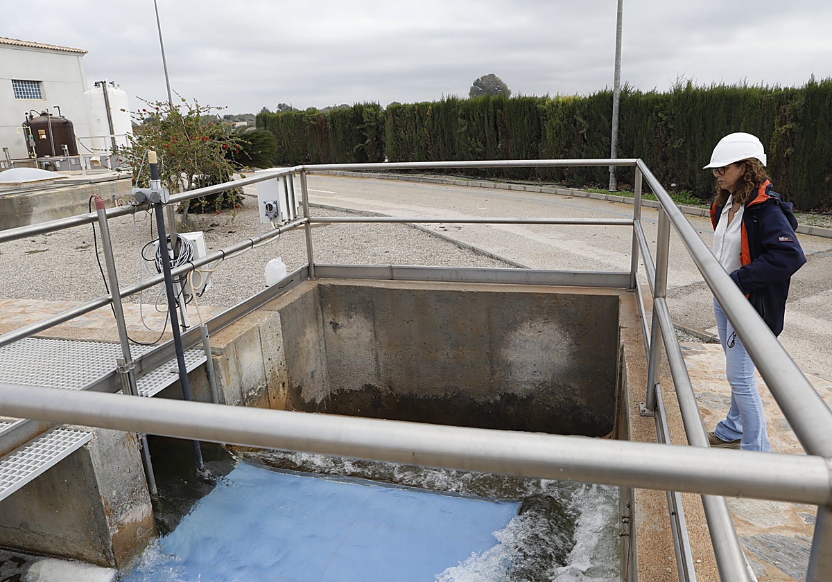 Estación depuradora de aguas residuales de La Hoya.