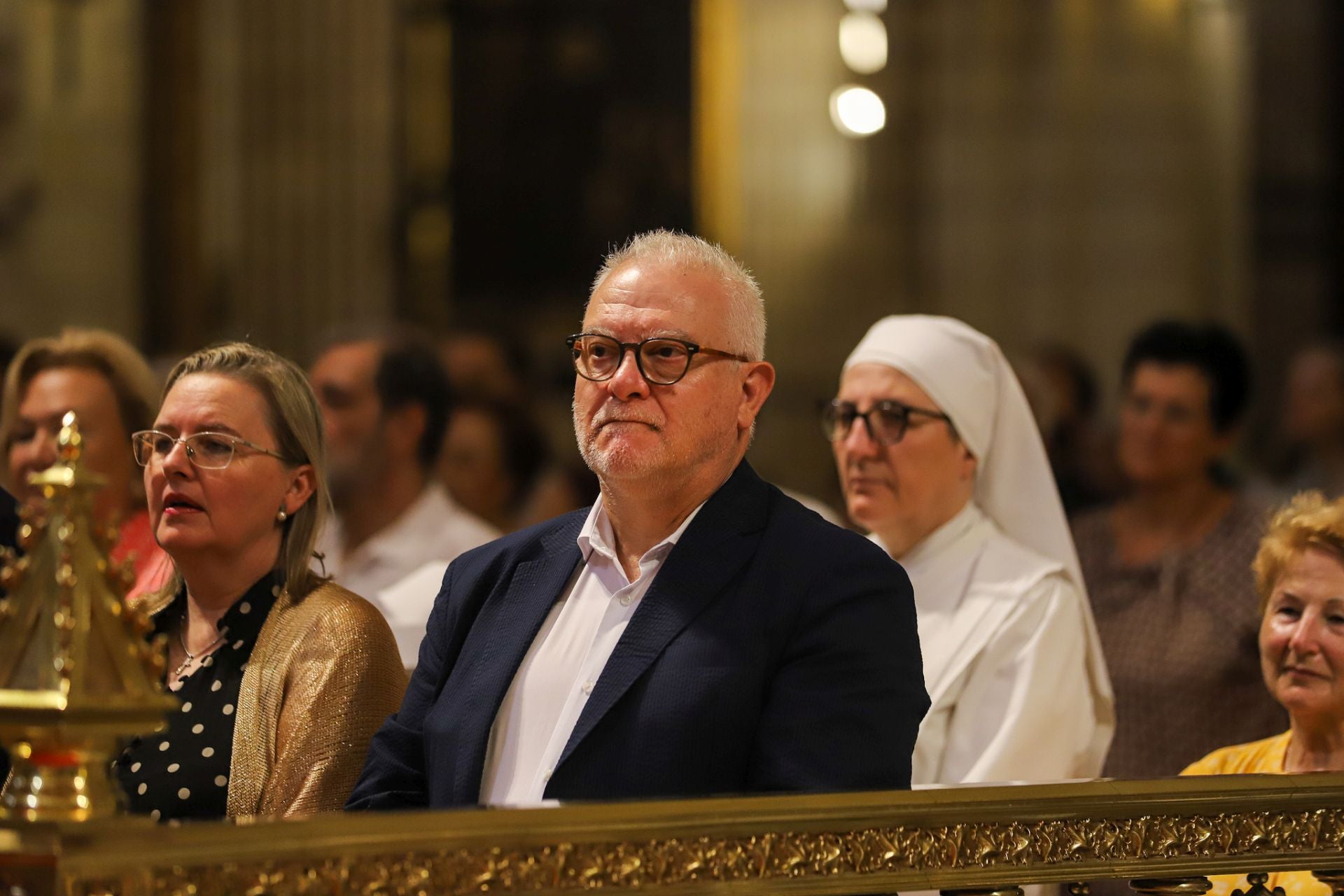 El obispo de la Diócesis de Cartagena celebra sus bodas de oro sacerdotales, en imágenes