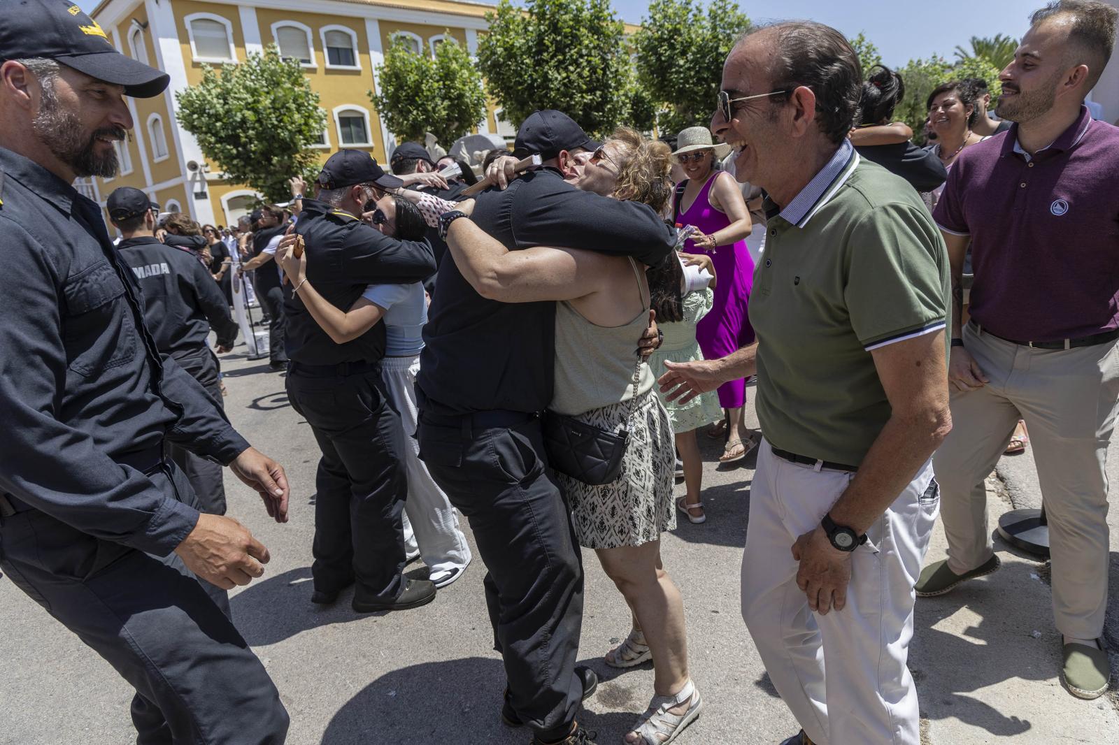 El regreso del Hespérides a Cartagena, en imágenes