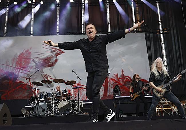 El concierto de Blind Guardian, este sábado, en el Rock Imperium.