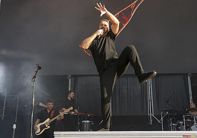 El concierto de Leprous , este sábado, en el Rock Imperium.