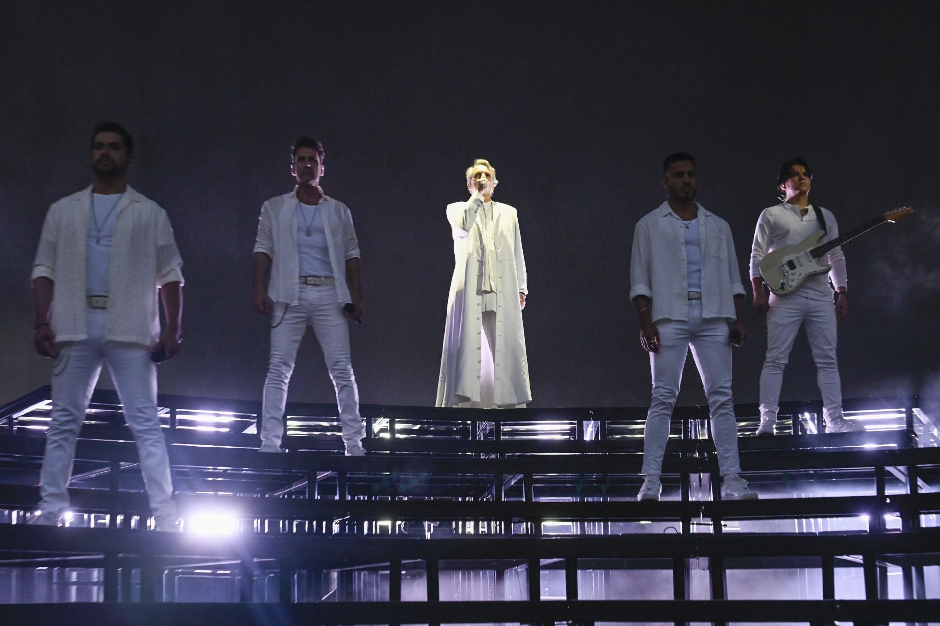 En imágenes, concierto de Miguel Bosé en la Plaza de Toros de Murcia