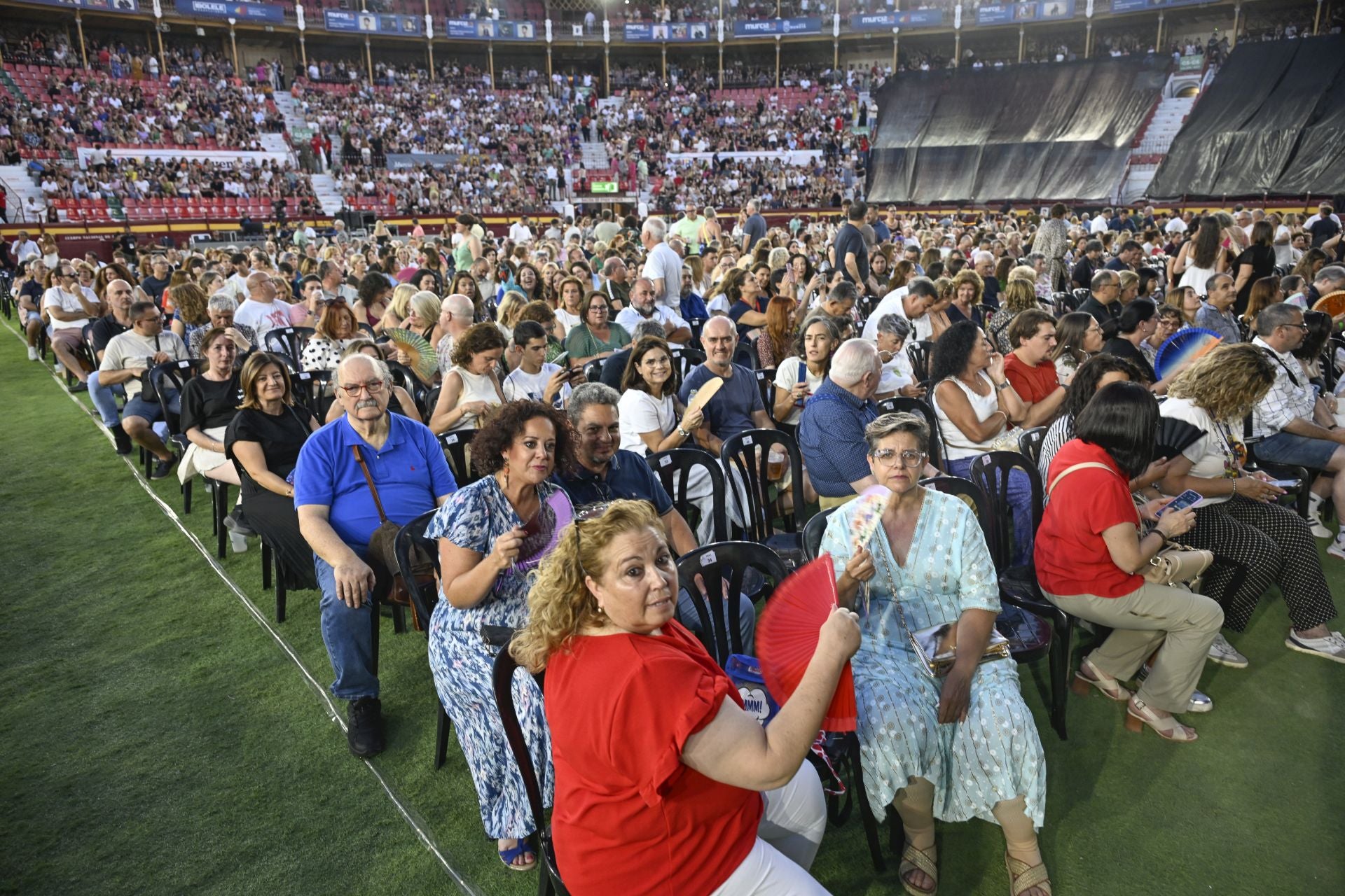 En imágenes, concierto de Miguel Bosé en la Plaza de Toros de Murcia