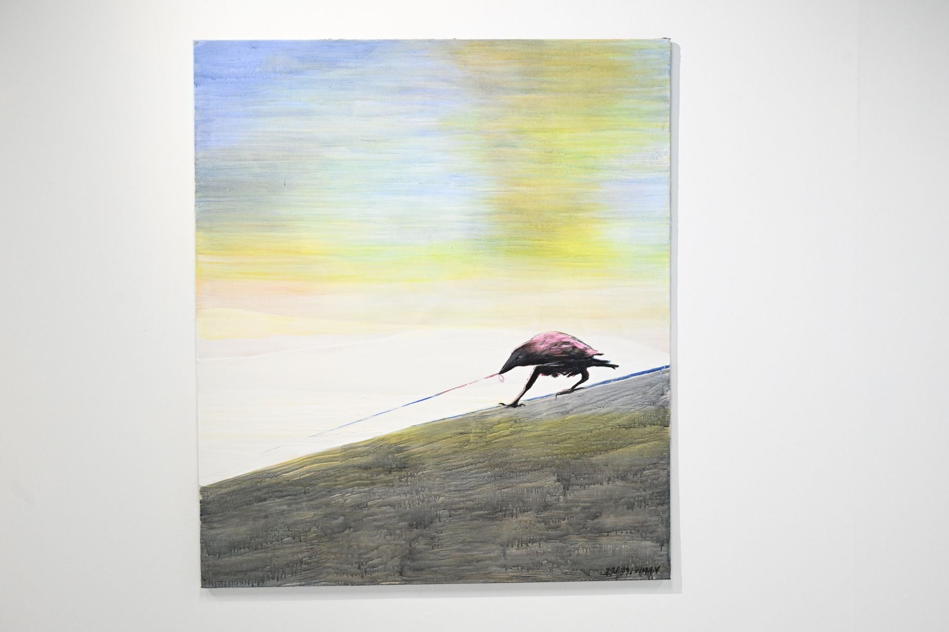 En imágenes, Manuel Pérez expone &#039;Llueve fuego&#039; en el Centro Párraga