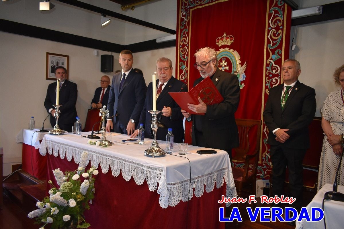 Imágenes del cabildo general de la Cofradía de la Vera Cruz en Caravaca